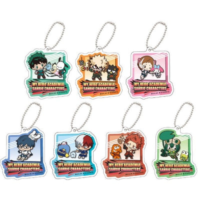 My Hero Academia x Sanrio Class 1-A Yomiuri TV 2-Inch Acrylic Key Chain